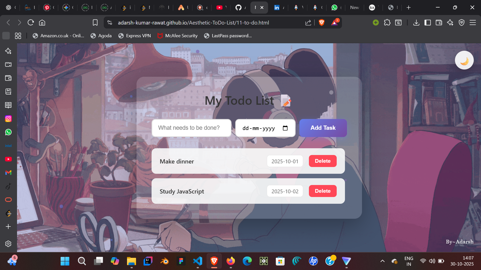 Aesthetic To-Do List